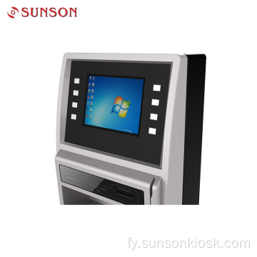 Wall-mount ferienfâldige ATM mei AD Player